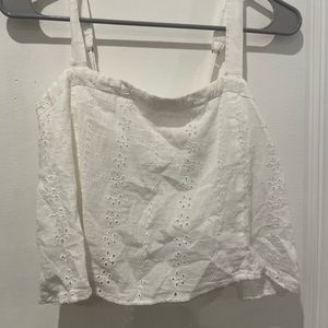 Hollister white top